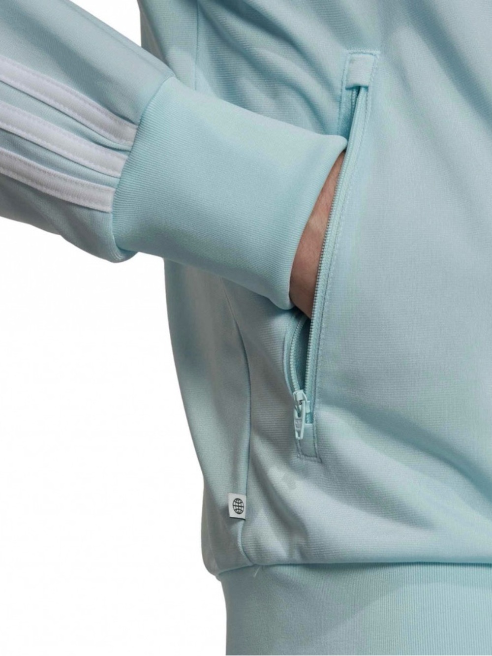 adidas Originals Men's Adicolor Classics Firebird Track Jacket | Almost Blue - Picture 4 of 4